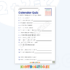 Calendar Quiz Worksheet (Inglise keeles)
